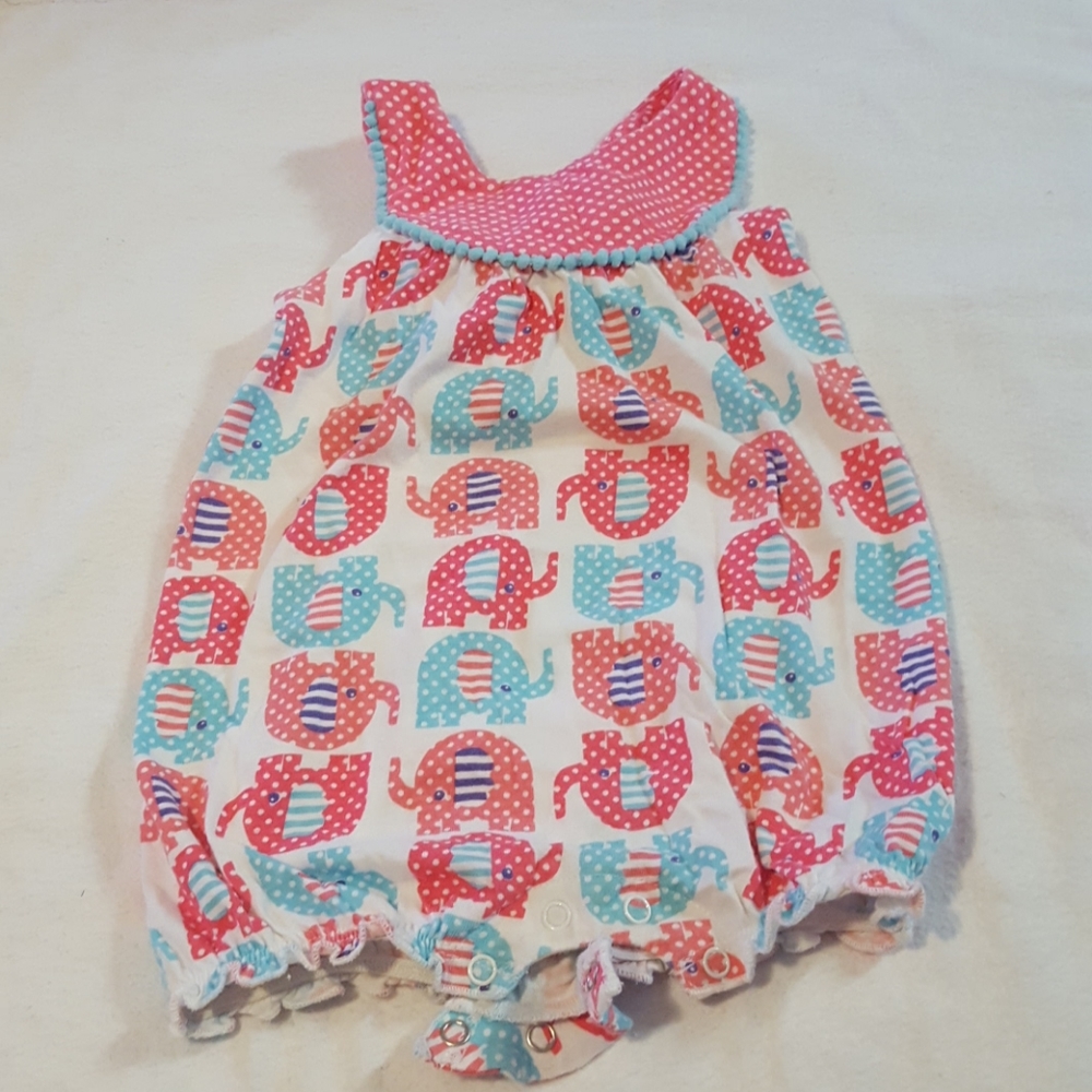 Elephant one piece 12M